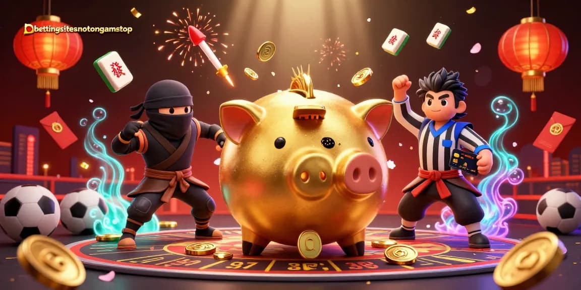 Engage with bettingsitesnotongamstop's lively cycling betting scene featuring lively characters and dynamic betting elements.