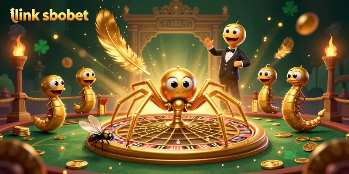 Experience thrilling sports betting action with link sbobet in a dynamic 3D illustration.