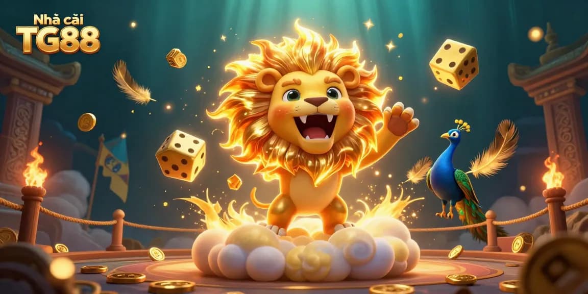 Engage with the spectacular world of Nhà cái TG88 featuring vibrant elements of casino excitement and joyful gaming.
