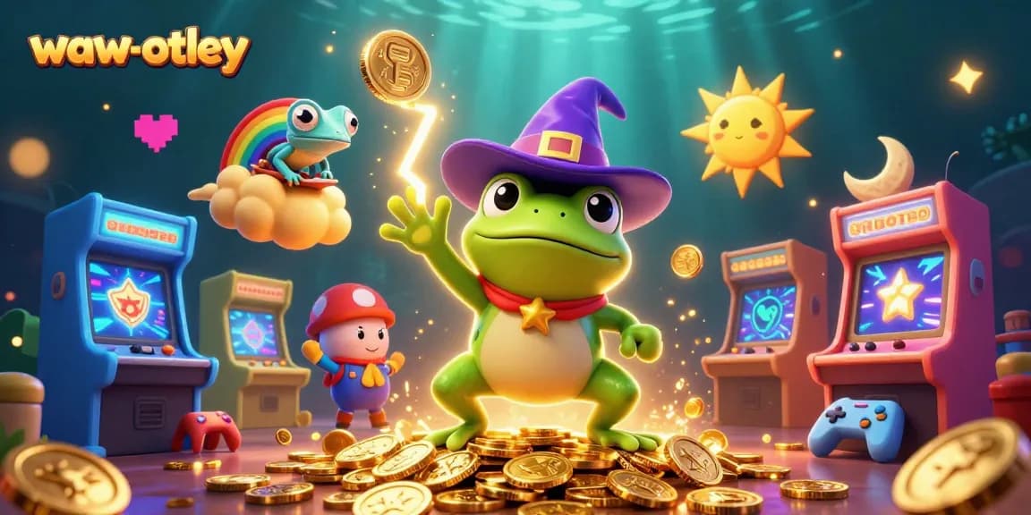 waw-otley unleashes a thrilling gaming adventure with a vibrant 3D casino art scene