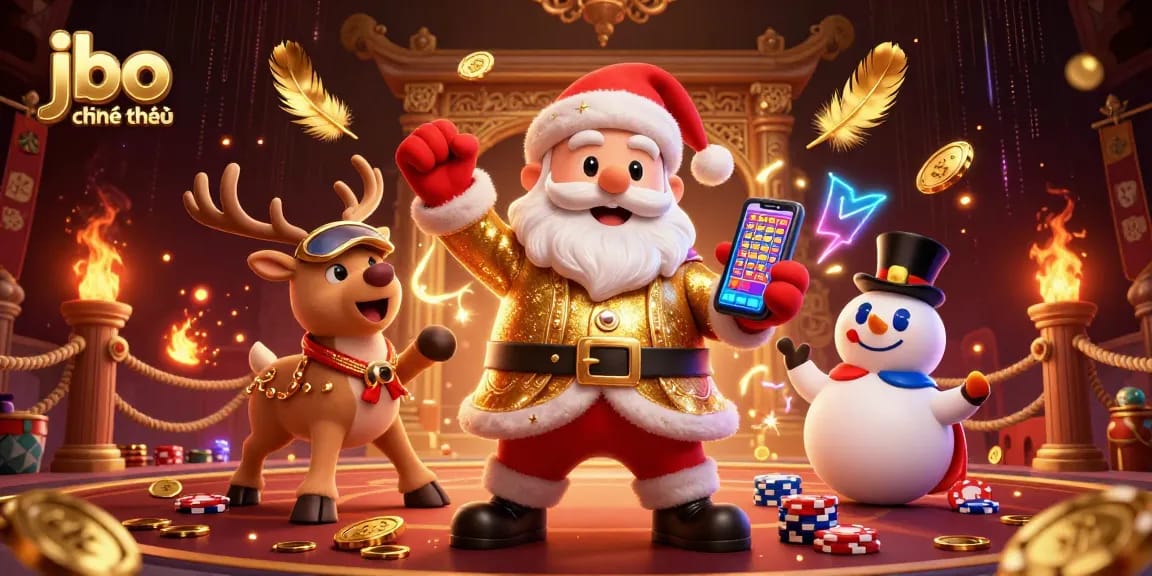 Join jbo chính thức for epic jackpot slots entertainment with a festive twist!