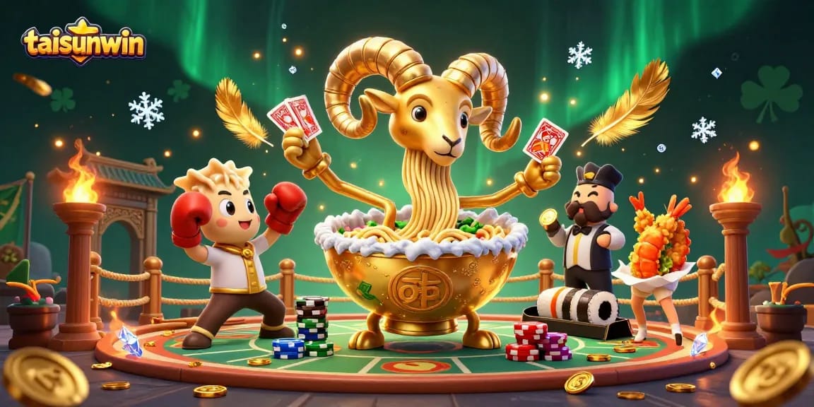Experience the vibrant action of taisunwin with engaging characters in a dynamic casino environment.