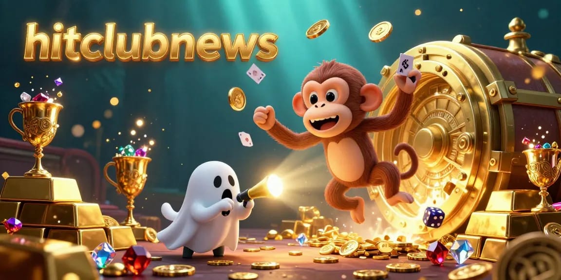 Experience thrilling action in the haunted casino of hitclubnews, with a mischievous monkey and a curious puppy.
