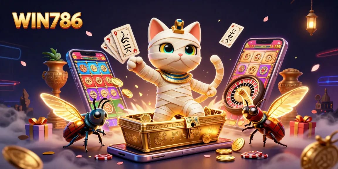 WIN786 offers thrilling gaming experiences through colorful slot games and dynamic casino action.
