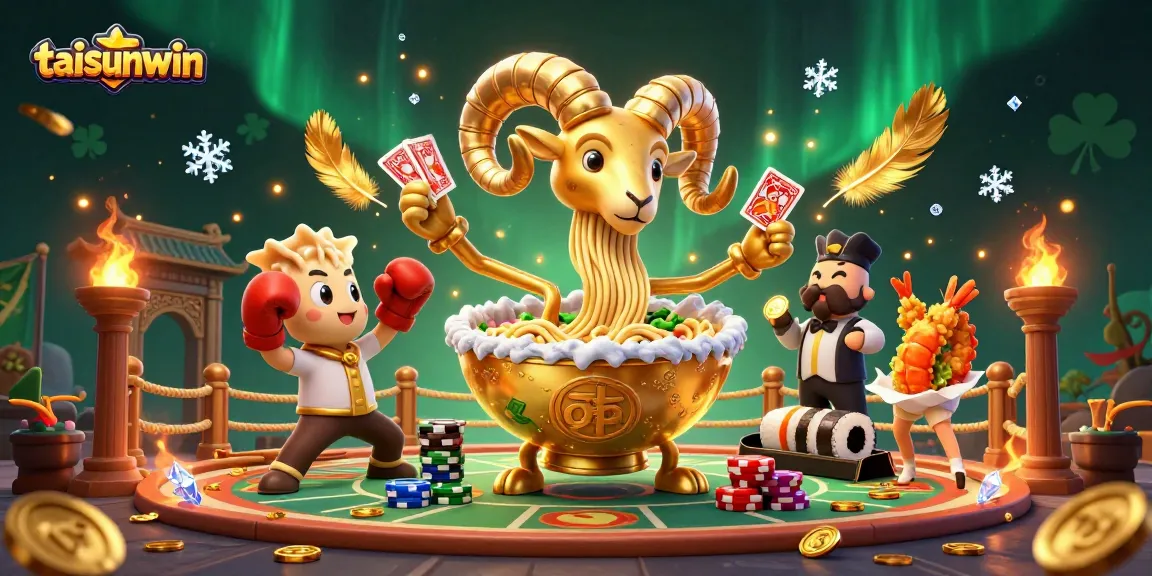 Experience the vibrant action of taisunwin with engaging characters in a dynamic casino environment.