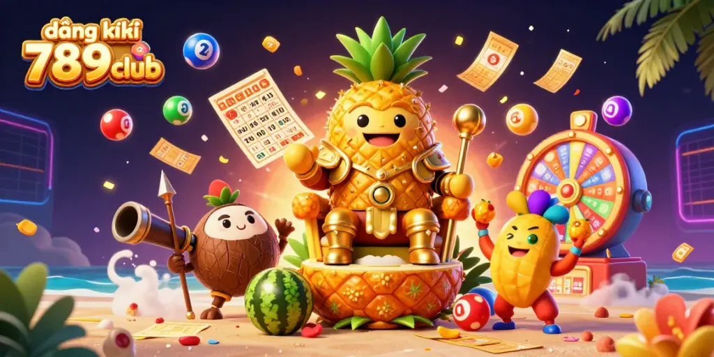 Experience the thrill of đăng ký 789club with vibrant characters and casino elements in a fun and engaging scene.