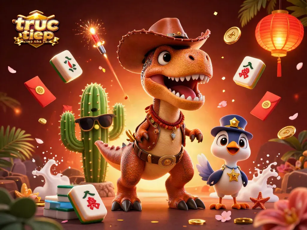 Experience truc tiep keo nha cai excitement with our vibrant 3D illustration showcasing dynamic betting elements.