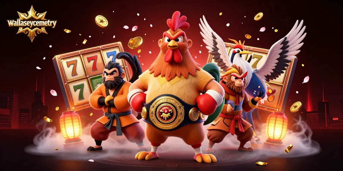 Experience the thrill of wallaseycemetery with dynamic casino characters and vibrant gaming elements.